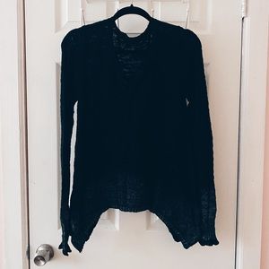 Cotton Solver-dipped Sweater